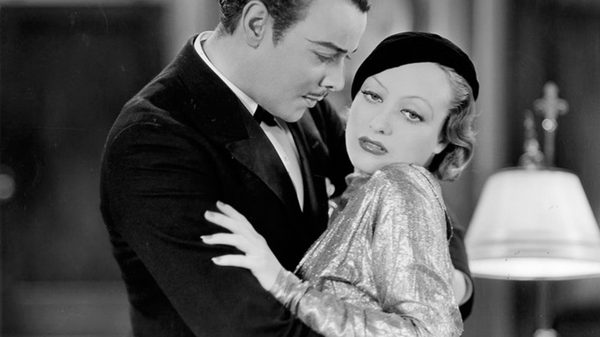 Letty Lynton film image; woman held in a man's tight embrace