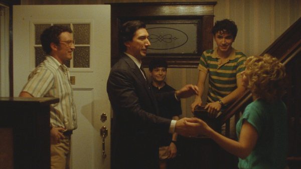Paper Tiger film image; people holding hands in a circle
