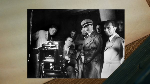 The Mad Dog of Europe film image; photograph of people in uniform